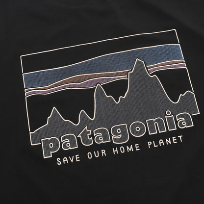 Playera Patagonia C1 Negra negro, foto 4 de 9