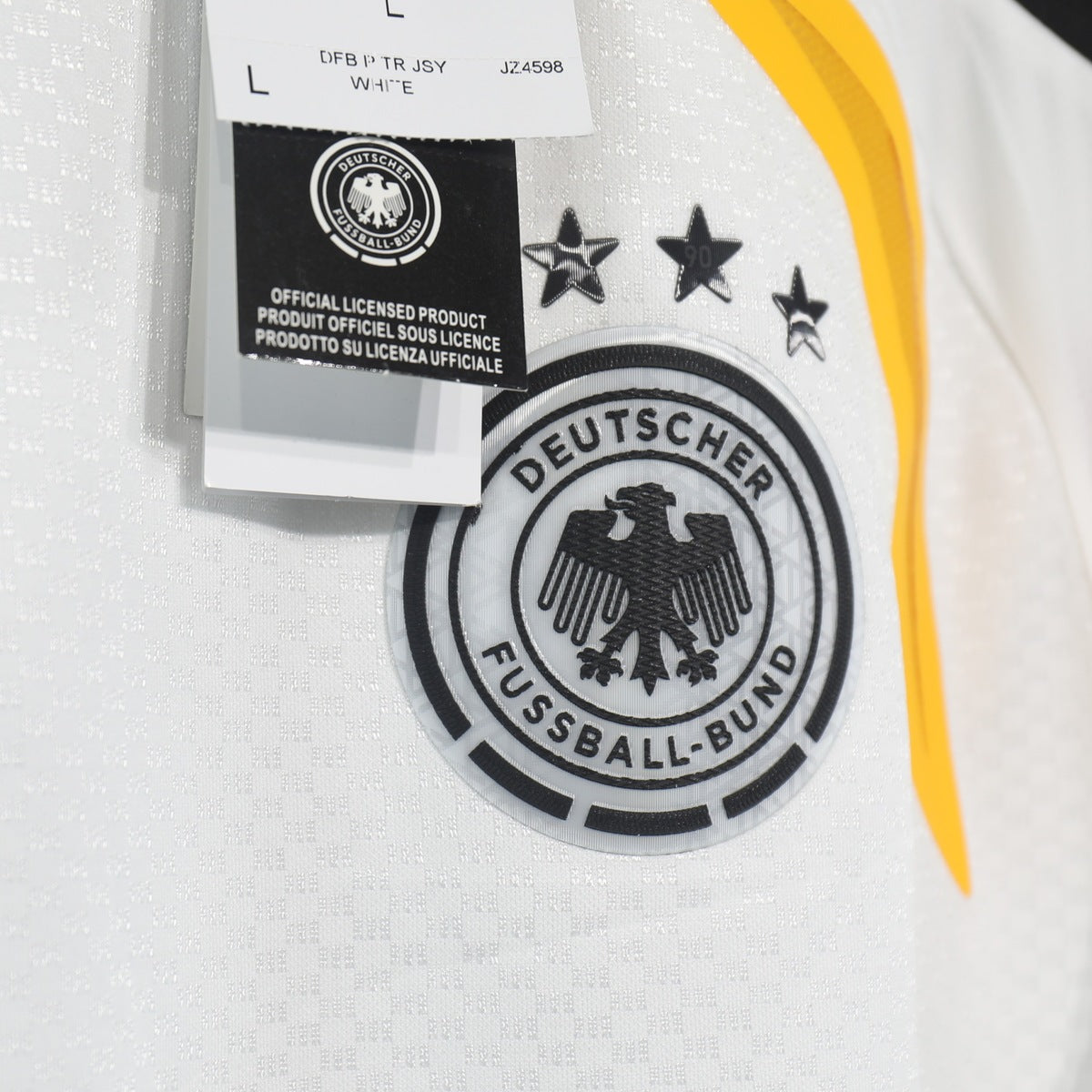Playera de Entrenamiento Alemania adidas 2026 Blanca blanco, foto 7 de 8