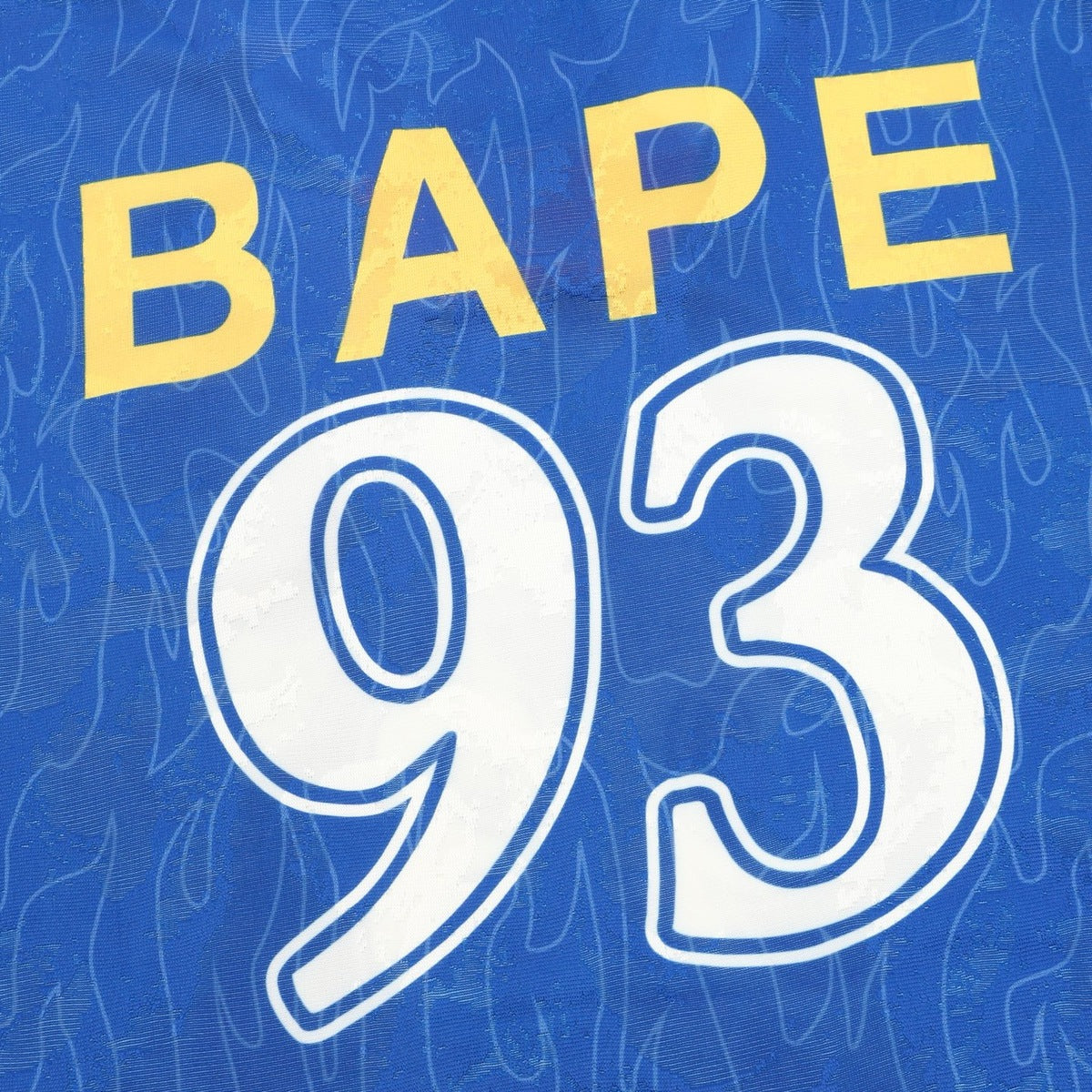 Playera adidas BAPE FLAME Azul, foto 3 de 9