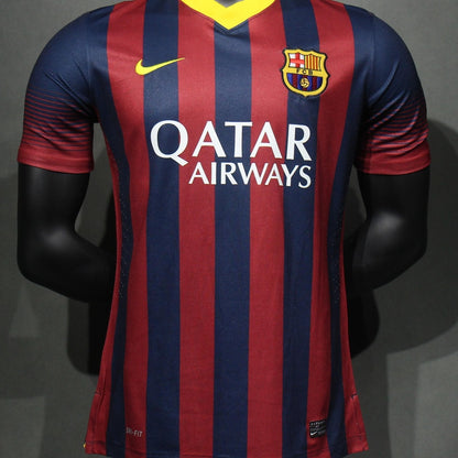 Jersey FC Barcelona 2013-14 Local rojo, foto 4 de 7
