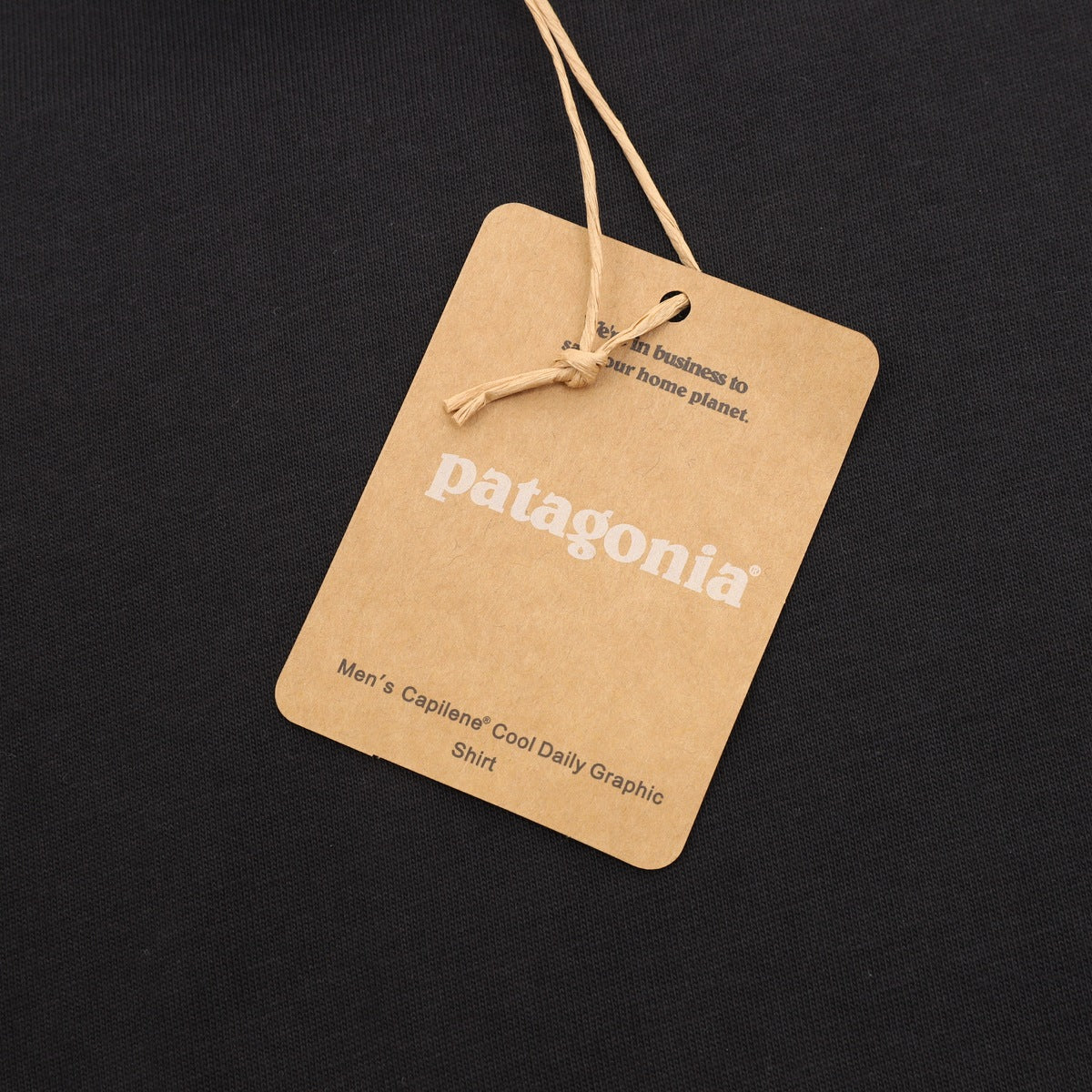 Playera Manga Larga Patagonia P 6 Logo Negra negro, foto 5 de 9