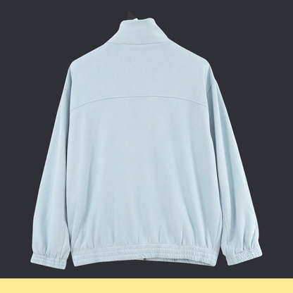 Chamarra adidas Tang Año Nuevo Chino azul cielo, vista de espalda