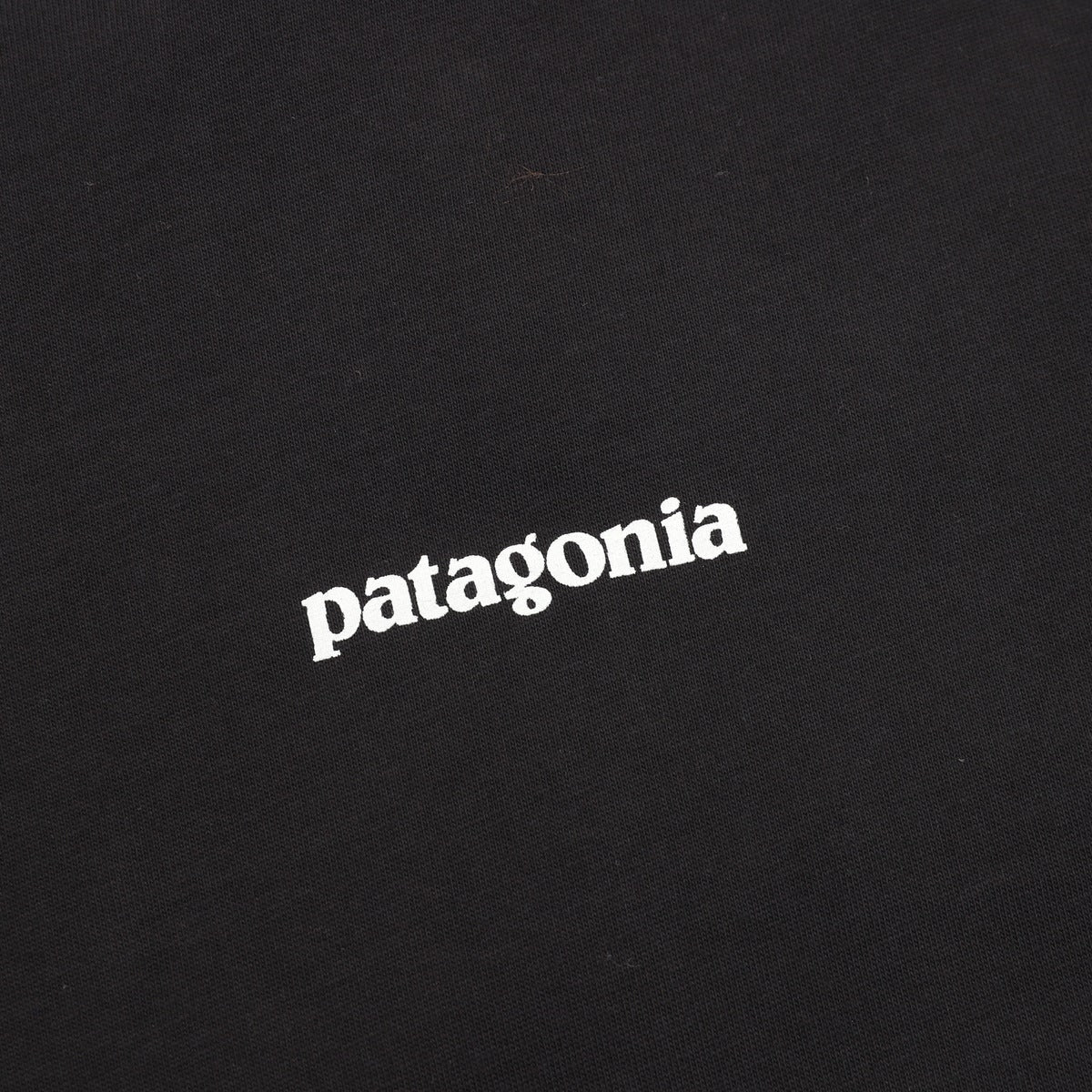 Playera Manga Larga Patagonia P 6 Logo Negra negro, foto 6 de 9