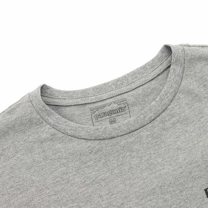 Playera Manga Larga Patagonia P 6 Logo Gris, foto 7 de 9