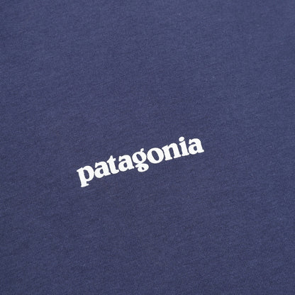 Playera Manga Larga Patagonia P 6 Logo Azul Marino, foto 6 de 9