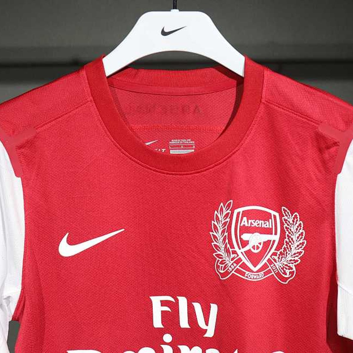 Jersey Arsenal 2011-12 Local rojo, foto 12 de 13