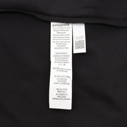 Playera Manga Larga Patagonia P 6 Logo Negra negro, foto 8 de 9