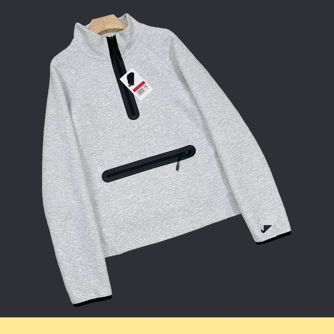 Sudadera Nike Medio Cierre Bolsa al Pecho, foto 1 de 6