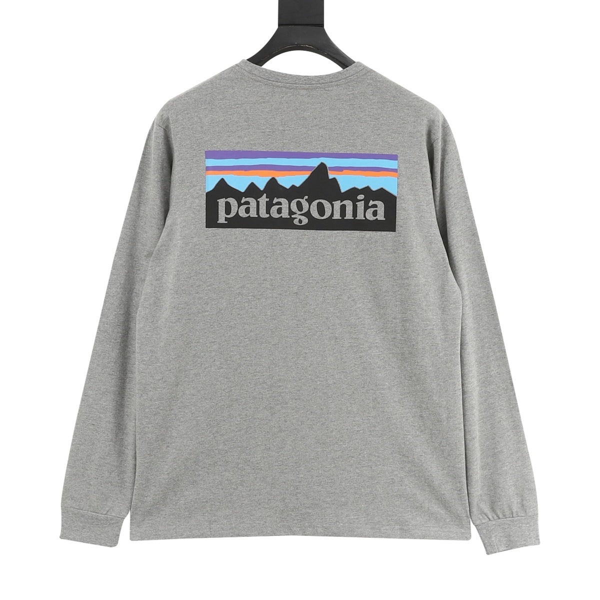 Playera Manga Larga Patagonia P 6 Logo Gris, foto 9 de 9