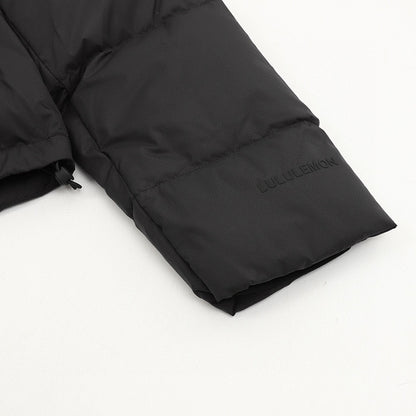 Chamarra de Plumas lululemon Wunder Puff Super Cropped Negra negro, foto 7 de 9