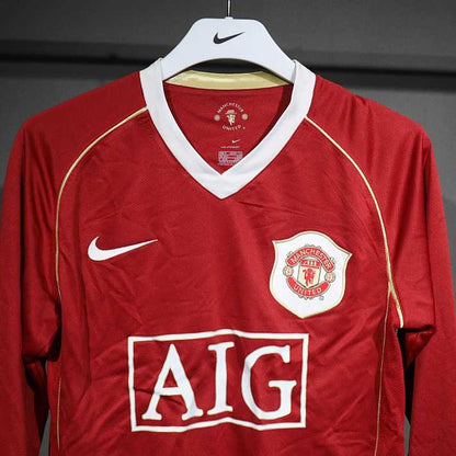 Jersey Manchester United 2006-07 Local rojo, foto 11 de 12