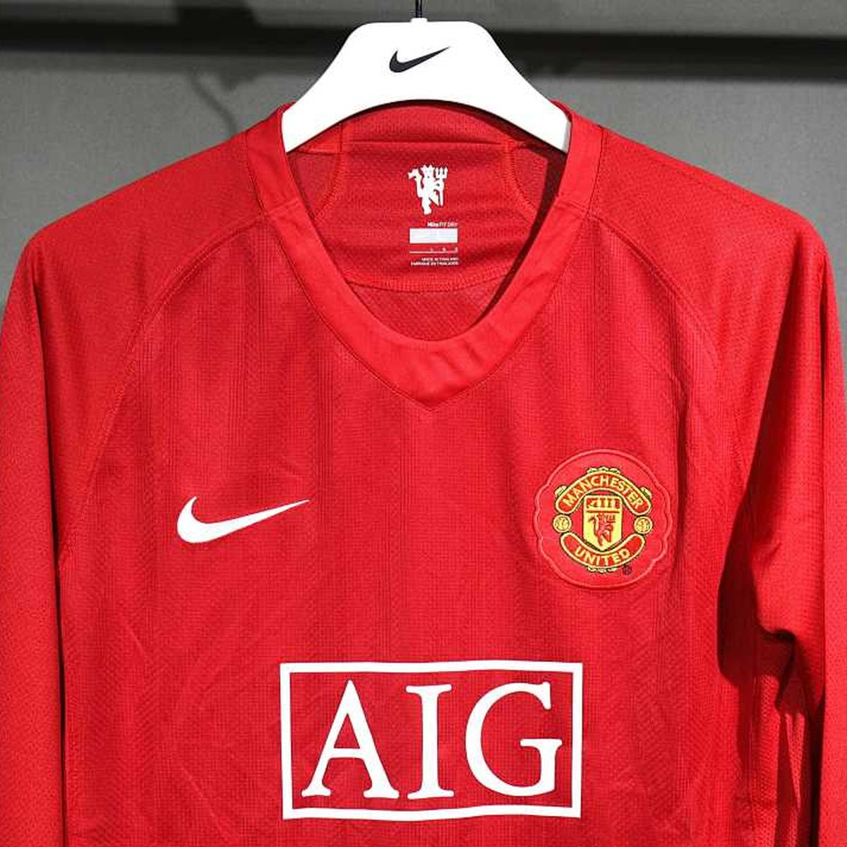 Jersey Manchester United 2007-08 Local rojo, foto 7 de 7