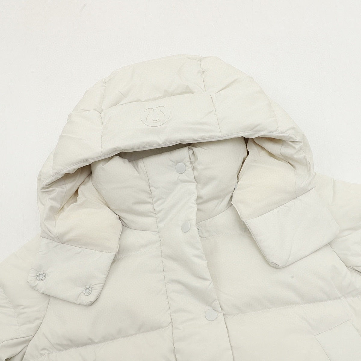 Chamarra de Plumas lululemon Wunder Puff 4 Paneles Blanca blanco, foto 8 de 9