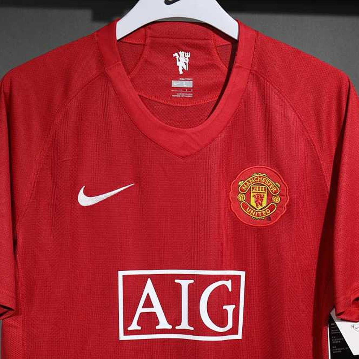 Jersey Manchester United 2007-08 Local rojo, foto 8 de 8