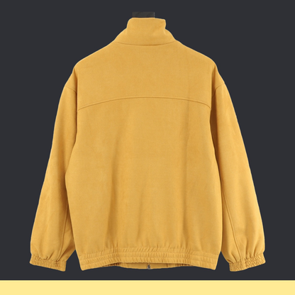 Chamarra adidas Tang Año Nuevo Chino amarilla, vista de espalda