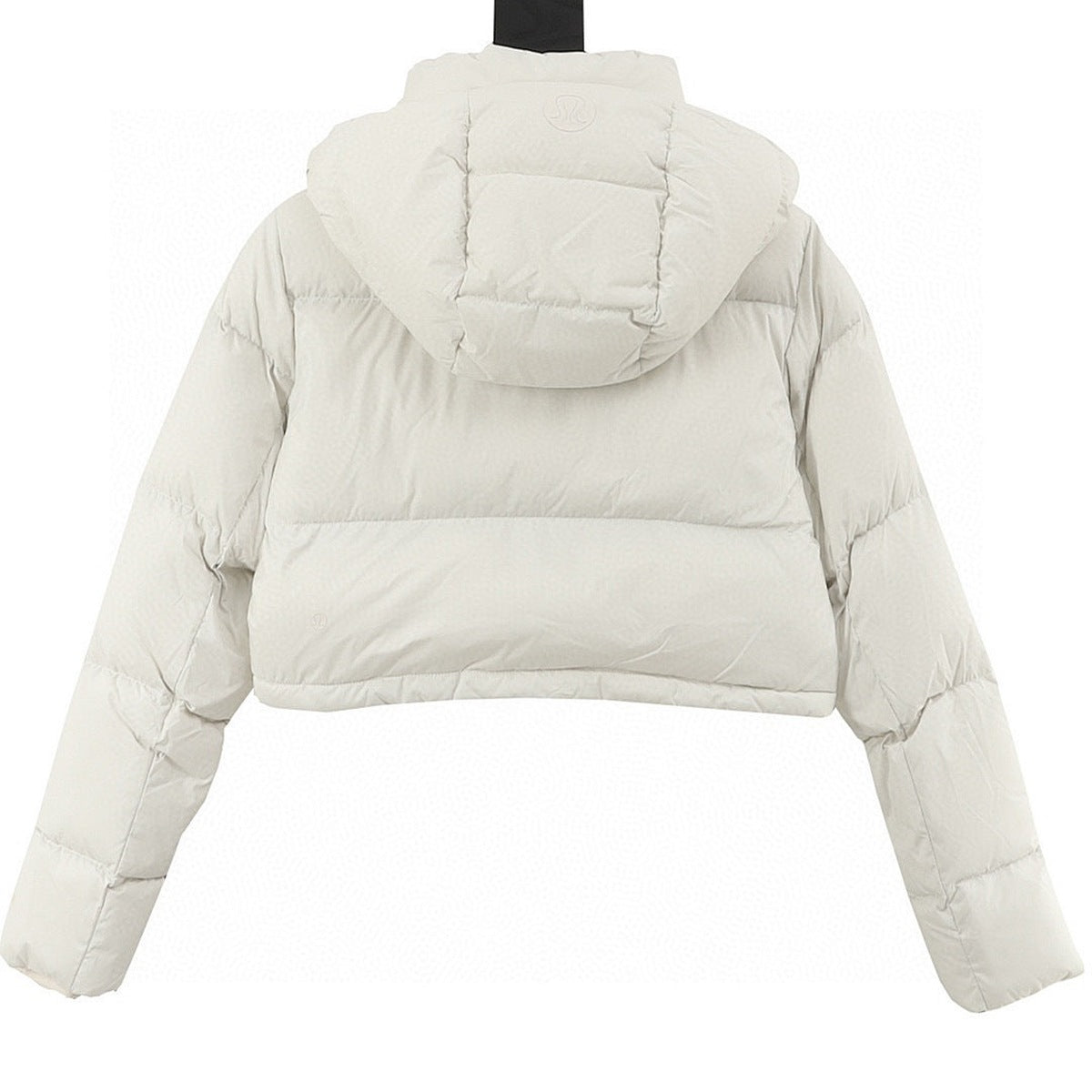 Chamarra de Plumas lululemon Wunder Puff Super Cropped Blanca blanco, foto 9 de 9