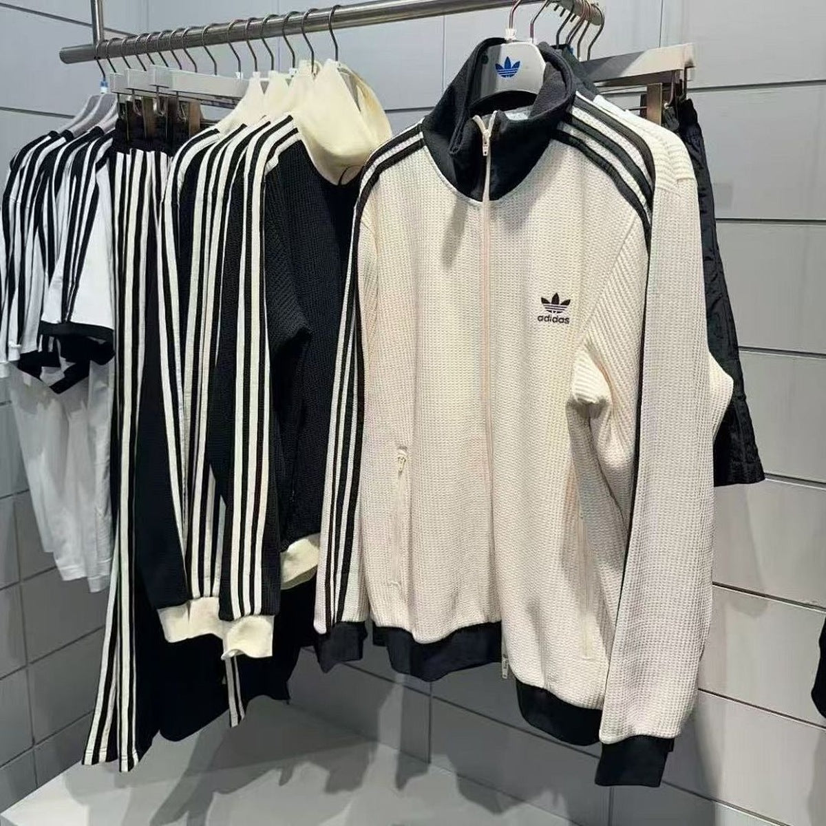 Chamarra adidas Track Top Waffle, foto 6 de 16