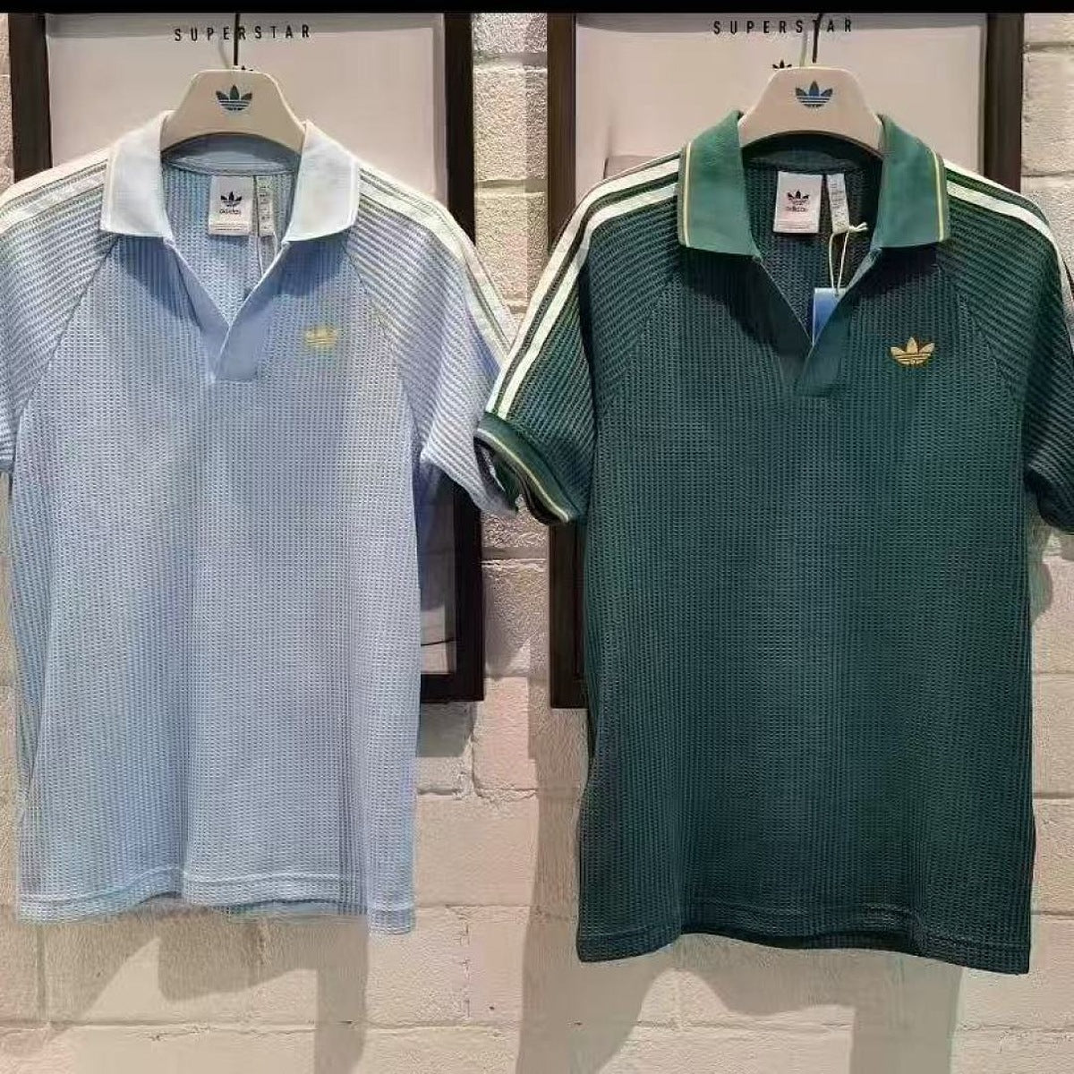 Polo adidas Waffle Tres Franjas, foto 5 de 5