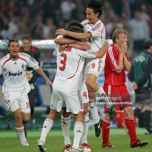 AC Milan 2006/07 – Jersey Visitante Élite Retro / Dorsal Incluido