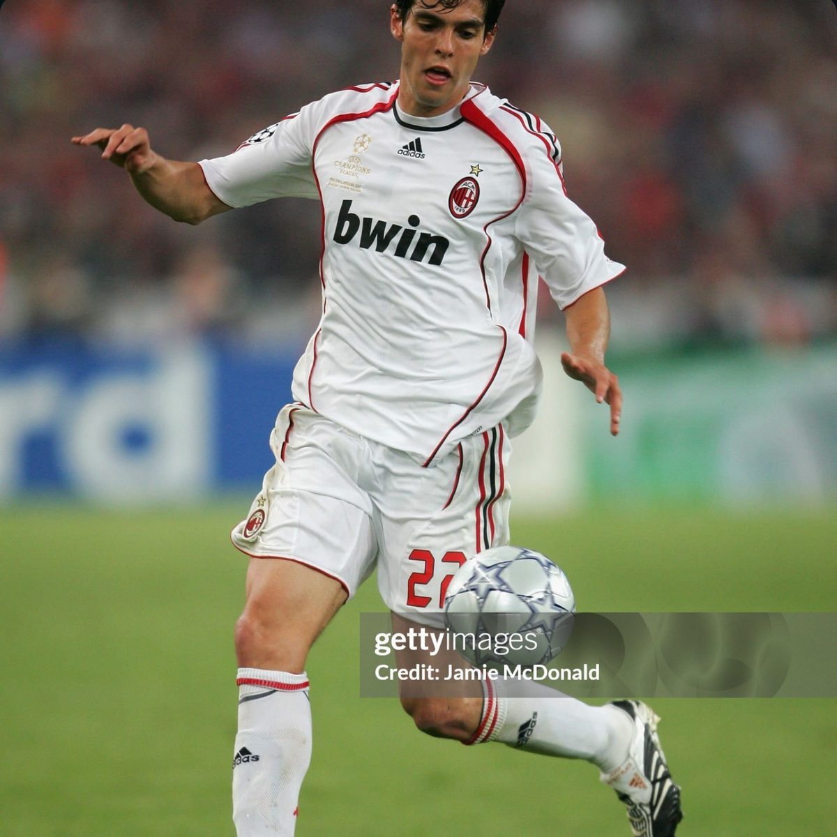 AC Milan 2006/07 – Jersey Visitante Élite Retro / Dorsal Incluido
