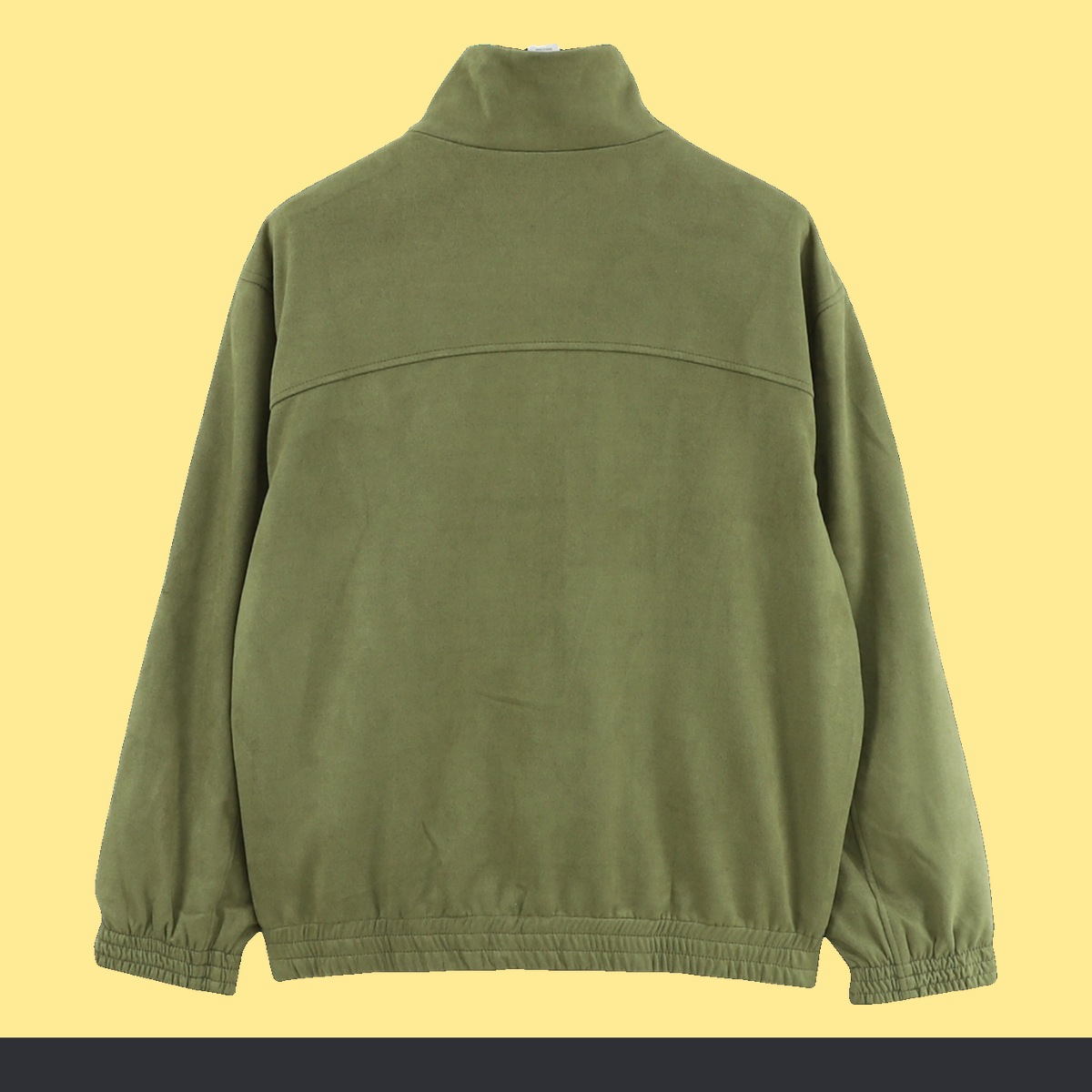 Chamarra adidas Tang Año Nuevo Chino verde olivo, vista de espalda