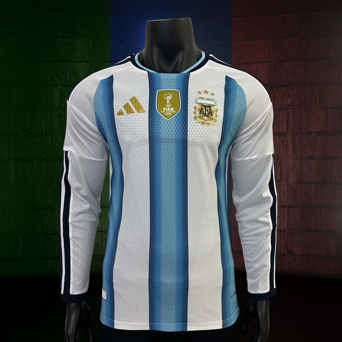 Argentina (Selección 2026) – Jersey Local Manga Larga Premium