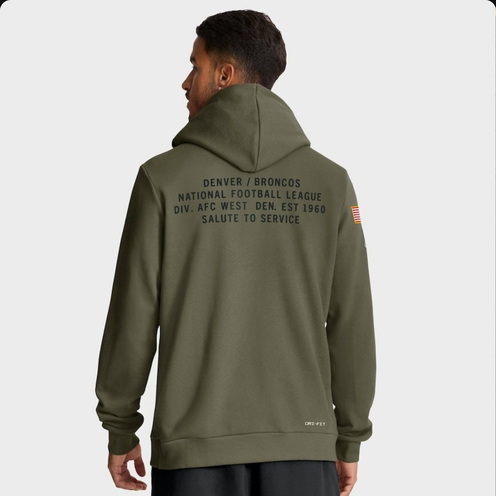 Sudadera NFL estilo militar 2025 — Denver Broncos 🐴 (S–4XL)