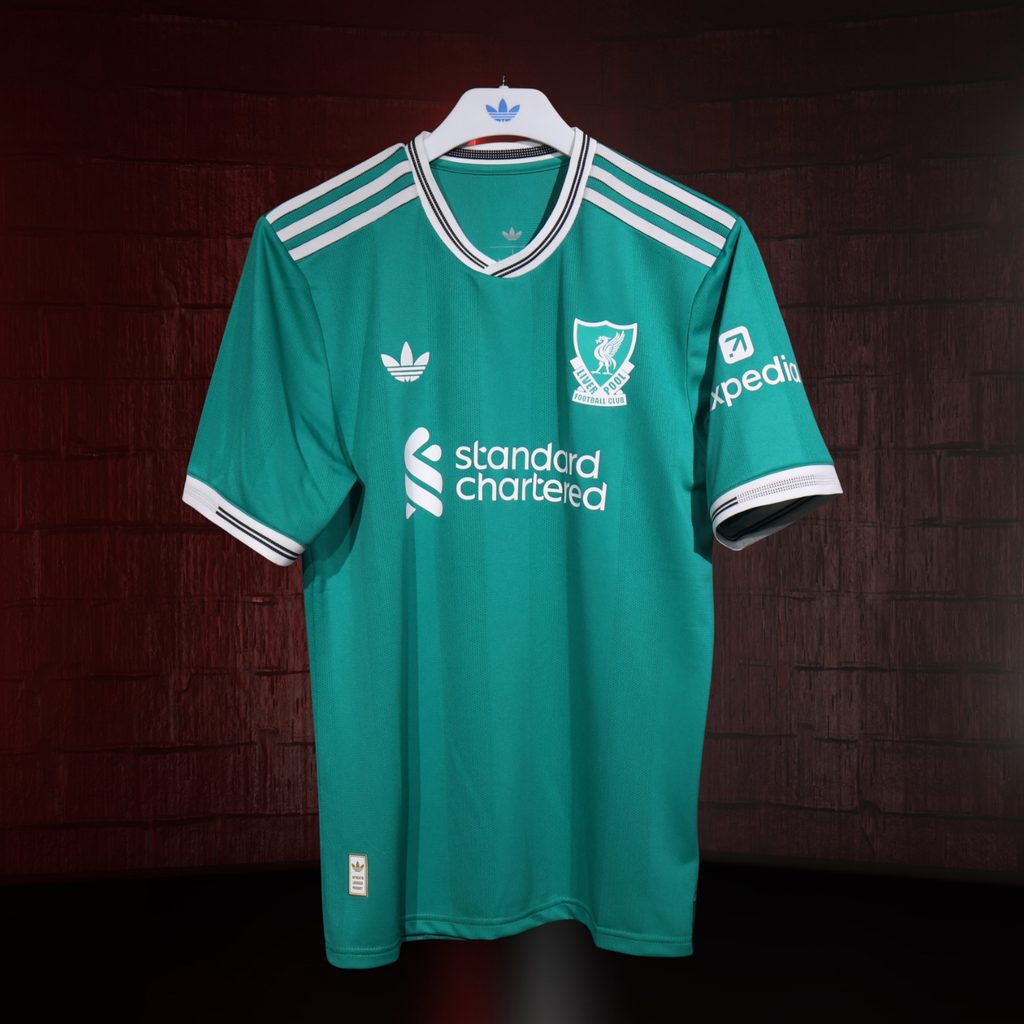 Liverpool 2025/26 – Jersey Tercero Authentic / Dorsal Incluido
