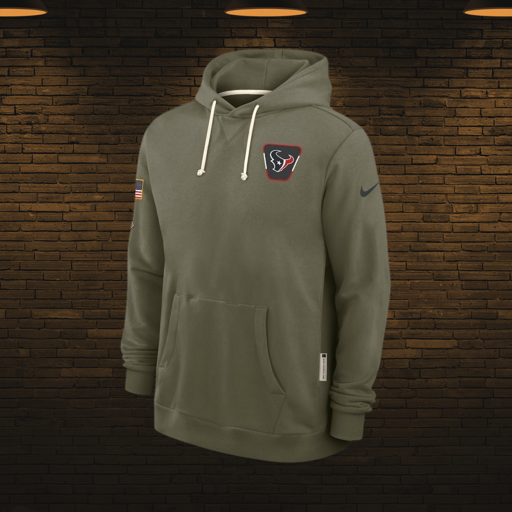 Sudadera NFL estilo militar 2025 — Houston Texans 🤠 (S–4XL)