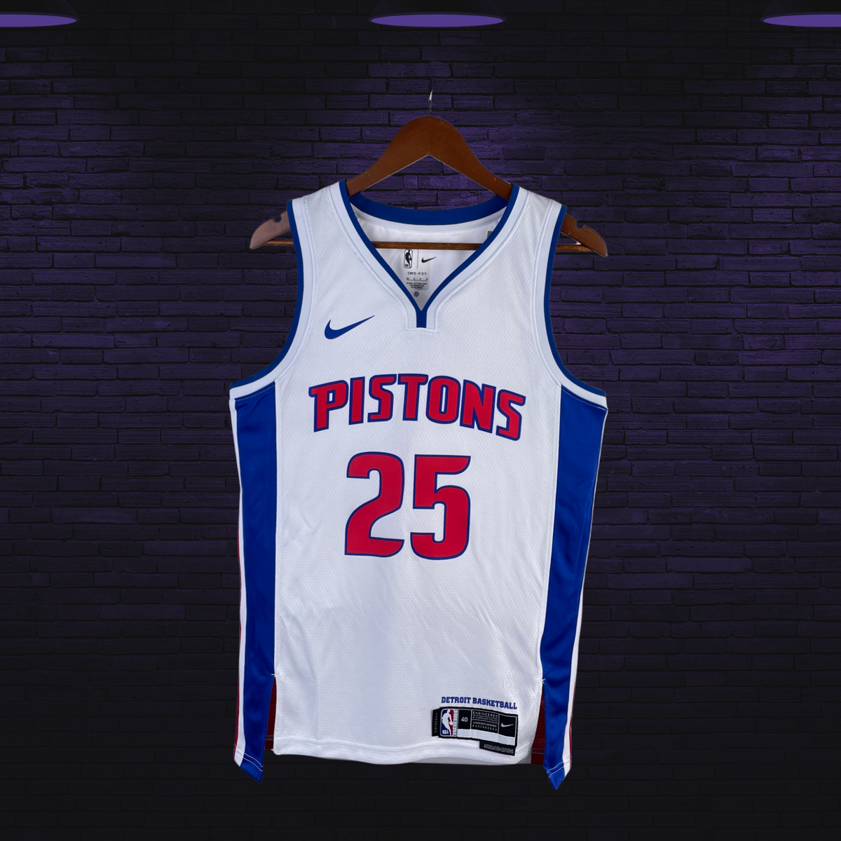 Jerseys NBA Detroit Pistons 2023-2025