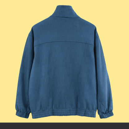 Chamarra adidas Tang Año Nuevo Chino azul marino, vista de espalda